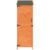 Sodo Sandėlys Ruda 59,5 x 56 x 176,5 cm Apdirbta mediena