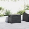 Sodo saugojimo dėžė Antracitas 77,5 x 54,5 x 53 cm Plastmasė