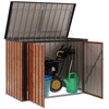 Sodo saugojimo dėžė Ruda 151,5 x 82 x 110,5 cm Plienas