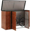 Sodo saugojimo dėžė Ruda 214 x 82 x 132 cm Plienas