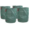 Sodo atliekų maišai 4 pcs Žalia 66 x 66 x 83,5 cm