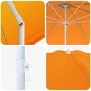 Sodo skėtis 207 cm 170T poliesteris Oranžinė