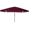 Sodo skėtis Bordo raudona 394 x 394 x 248 cm