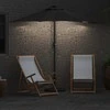 Sodo skėtis Antracitas 294 x 150 x 223 cm