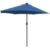 Sodo skėtis Azurblau 294 x 150 x 224 cm Poliesteris ir plienas