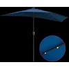 Sodo skėtis 294 x 150 x 224 cm Poliesteris ir plienas Azurblau