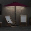 Sodo skėtis Bordo raudona 294 x 150 x 223 cm