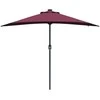 Sodo skėtis Bordo raudona 294 x 150 x 223 cm