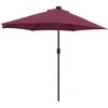 Sodo skėtis 294 x 150 x 224 cm Poliesteris ir plienas