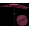 Sodo skėtis Bordo raudona 294 x 150 x 224 cm