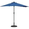 Sodo skėtis Azurblau 294 x 150 x 223 cm Poliesteris ir plienas