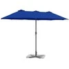 Sodo skėtis Azurblau 370 x 197 x 239 cm