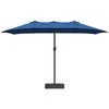 Sodo skėtis Azurblau 385 x 209 x 244 cm Poliesteris
