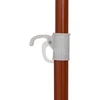 Sodo skėtis nuo saulės su plieniniu stulpu, taupe, 300cm