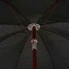 Sodo skėtis nuo saulės su plieniniu stulpu, antracito, 240cm
