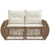 Sodo sofa 2-Vietų skaičius Smėlio poliratanas