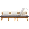 Lova Sodo sofa, 200x65cm, akacijos medienos masyvas