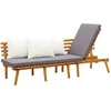 Lova Sodo sofa, 200x65cm, akacijos medienos masyvas