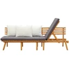 Lova Sodo sofa, 200x65cm, akacijos medienos masyvas