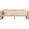 Sodo sofa Natūrali 185,5 x 60 x 62 cm Kietos pušies mediena