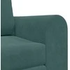 Sofa lova Tamsiai žalia 148 x 71 x 83 cm Aksomas