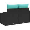 Sodo sofa Pilka 123 x 62 x 69cm poliratanas