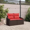Sodo sofa Ruda 123 x 62 x 69cm poliratanas