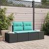 Sodo sofa su pagalve 184 x 62 x 69 cm poliratanas