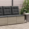 Sodo sofa Pilka poliratanas