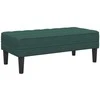 Sofa Sofos komplektas 2 vnt. Tamsiai žalia Poliesteris