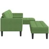 Sofa Sofos komplektas 2 vnt. Šviesiai žalia Poliesteris