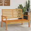 Sodo sofa-suoliukas, 120cm, akacijos medienos masyvas