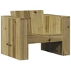 Sodo sofos dalis, 79x60x62cm, impregnuota pušies mediena