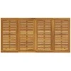 Lauko stalas Natūrali ir pilka 180 x 90 x 75 cm