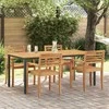 Lauko stalas Natūrali ir juoda 180 x 90 x 75 cm