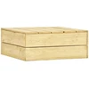 Sodo stalas, 75x75x31cm, impregnuota pušies mediena