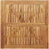 Sodo stalas, 85x85x75cm, akacijos medienos masyvas, kvadratinis
