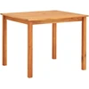 Sodo stalas, 88x88x74cm, akacijos medienos masyvas
