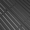 Sodo stalas, antracito spalvos, 190x80x72cm, plienas