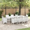 Sodo stalas Balta 250 x 100 x 73 cm poliratanas