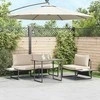 Sodo stalas Pilka 100 x 55 x 70 cm Medis