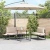 Sodo stalas Ruda 100 x 55 x 70 cm Medis