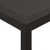 Sodo stalas Ruda 300 x 100 x 73 cm poliratanas