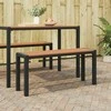 Sodo suolas Ruda 100 x 28 x 45cm Plienas