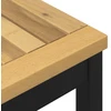 Sodo suolas 161 x 35 x 45 cm Kietos akacijos mediena