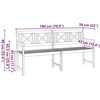 Lauko suolas Natūrali 180 x 56 x 90 cm Kietos akacijos mediena