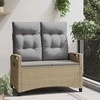Sodo suolas Bežinė ir šviesiai pilka 105 x 60 x 112 cm