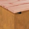 Sodo suolas 2 -Seater 80 x 40 x 43 cm Rūdijanti Stačiakampio