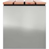 Sodo suolas Sidabro 100 x 40 x 43 cm Galvanizuotas plienas