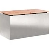 Sodo suolas Sidabro 80 x 40 x 43 cm Nerūdijantis plienas